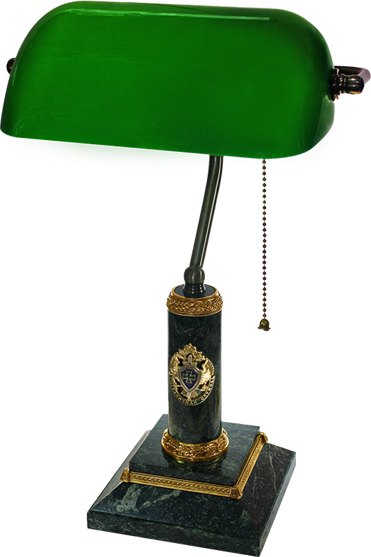 Светильник настольный из натурального камня 7.9.2