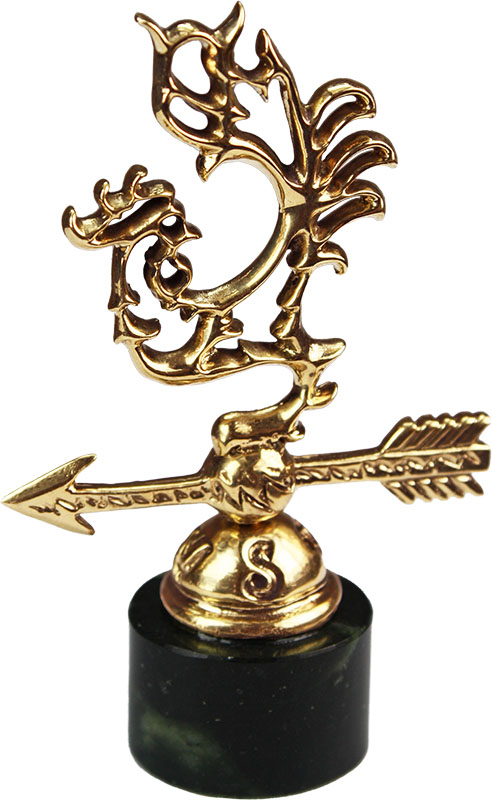 Статуэтка Петушок флюгер 7.1.239 Статуэтка Петушок флюгер 7.1.239