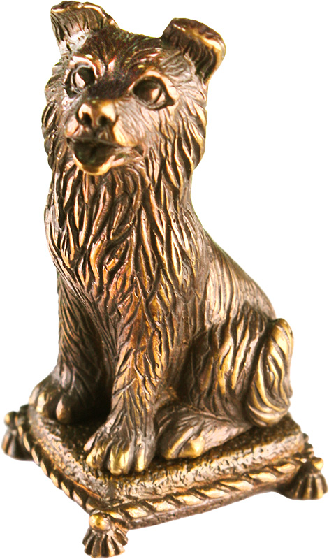 Статуэтка Дружок на подушечке 7.1.244