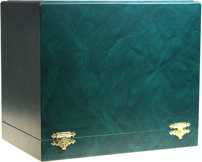 Упаковка к часам настольным из натурального камня с погранич.символикой