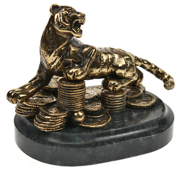 Статуэтка Тигр на евро 7.1.177