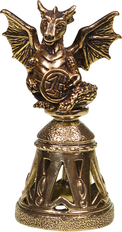 Колокольчик "Дракоша с евро" 7.14.7