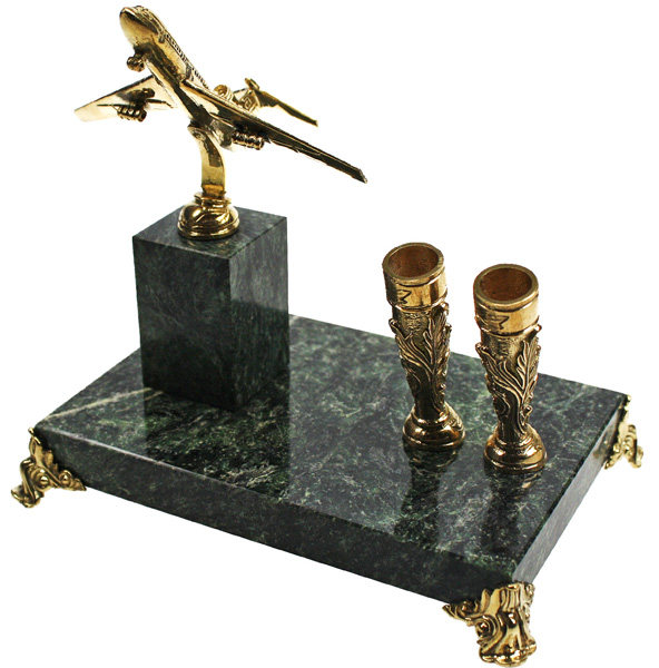 Письменный прибор Самолет ТУ-154 7.4.48