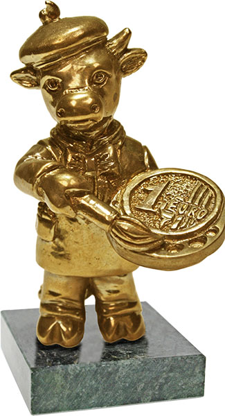 Статуэтка Бычок художник 7.1.266