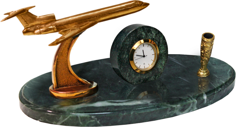 Часы "Самолет ТУ-154 М с п/п" 7.5.162