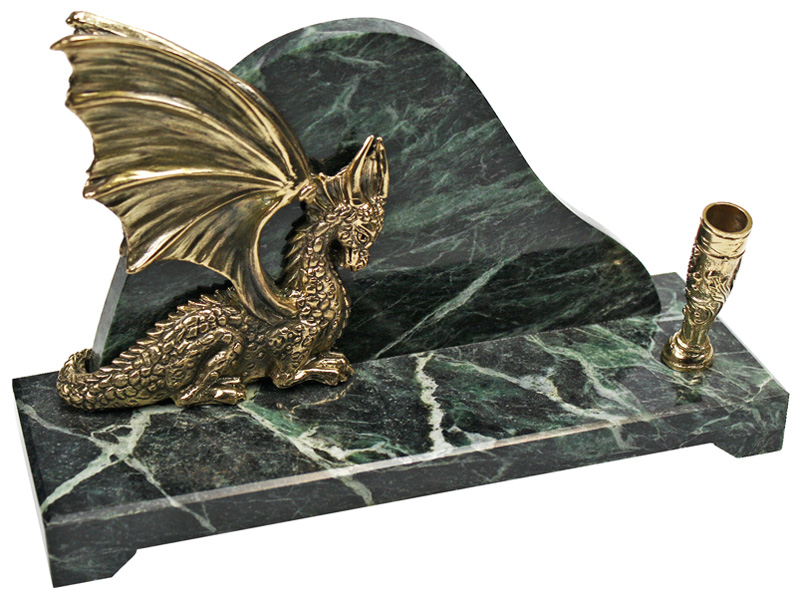 Письменный прибор Дракон (барельеф) 7.4.51