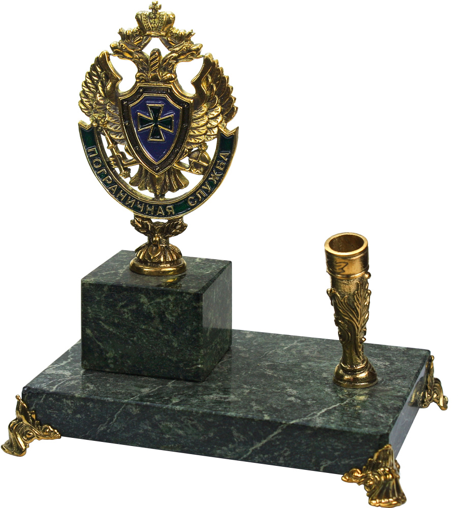 Письменный прибор Герб ПС ФСБ без накладных щитов 7.4.50.1