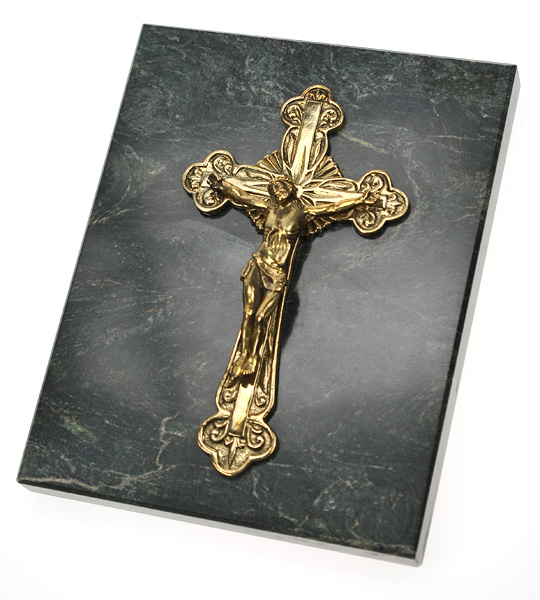 Статуэтка Распятие на камне 7.1.18