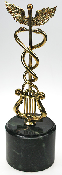 Статуэтка Золотой Кадуцей 7.20.54