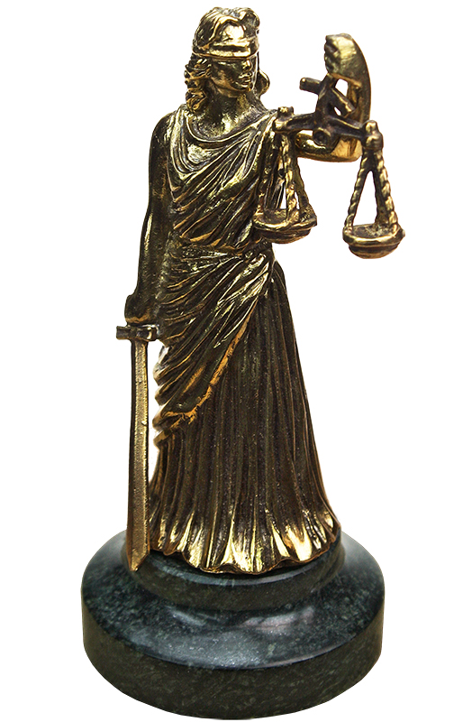 Статуэтка Фемида малая 7.1.37.3