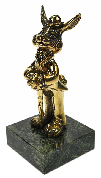 Статуэтка Заяц с тростью 7.1.186