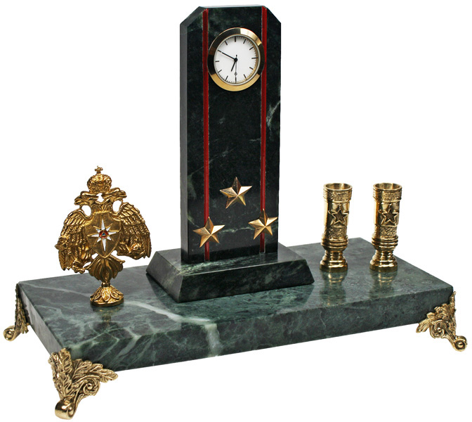 Часы Погон с п/п и гербом МЧС 7.5.112