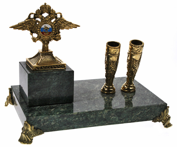 Письменный прибор Орел МВД 7.4.34